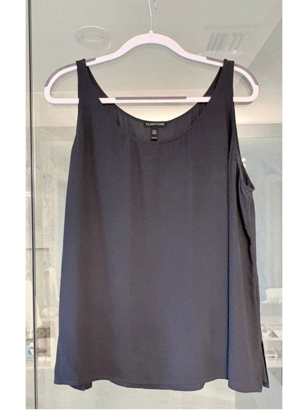 Eileen Fisher XL Silk Sleeveless Dressy Top